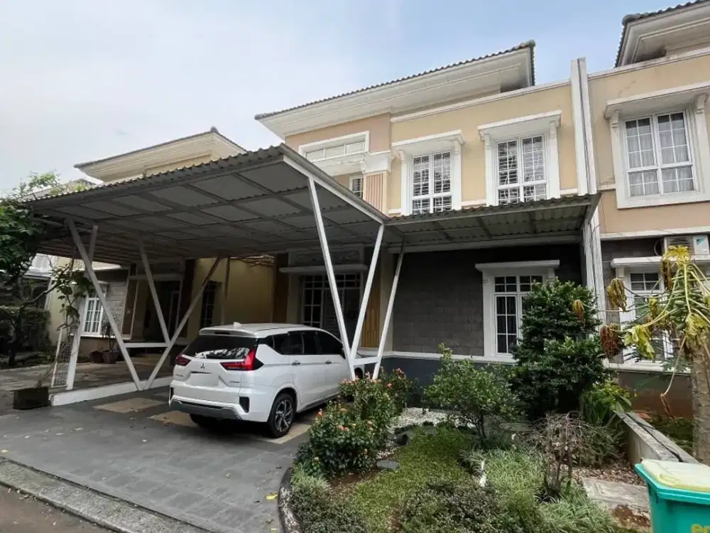 DIJUAL RUMAH CLUSTER MENAGGIO IL LAGO PARAMOUNT SERPONG