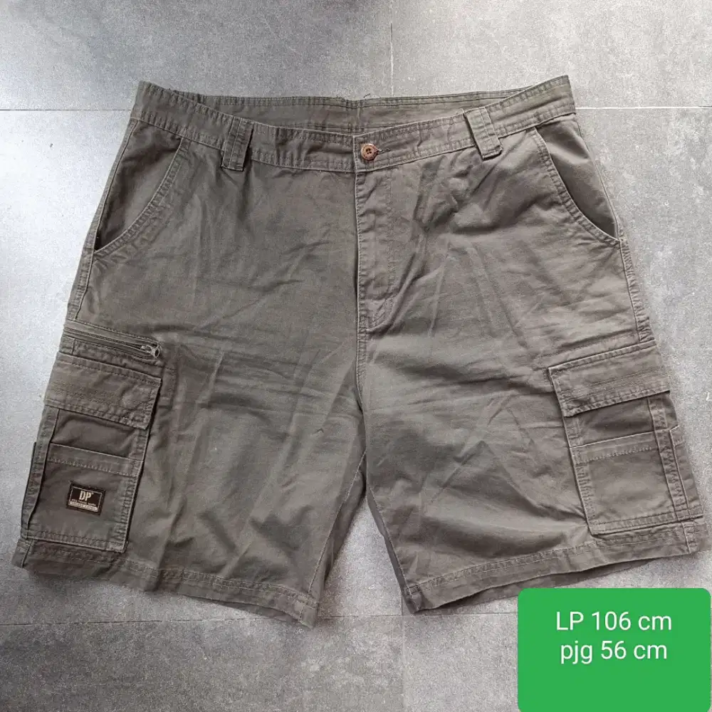 Celana kargo pria celana pendek pria size 42