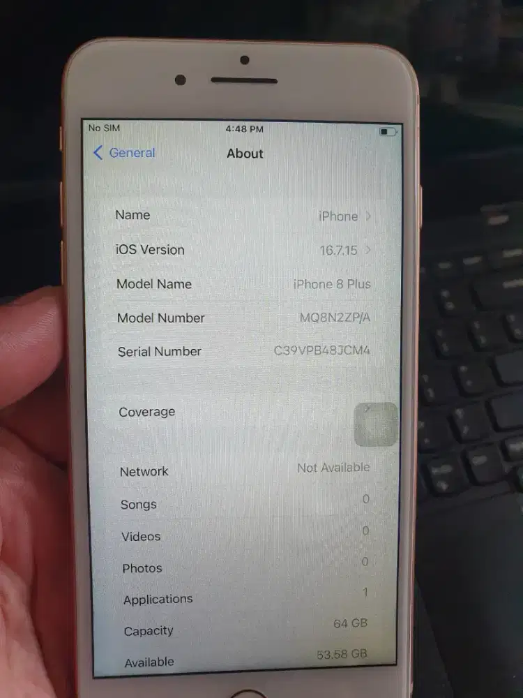 Iphone 8 plus wifi only