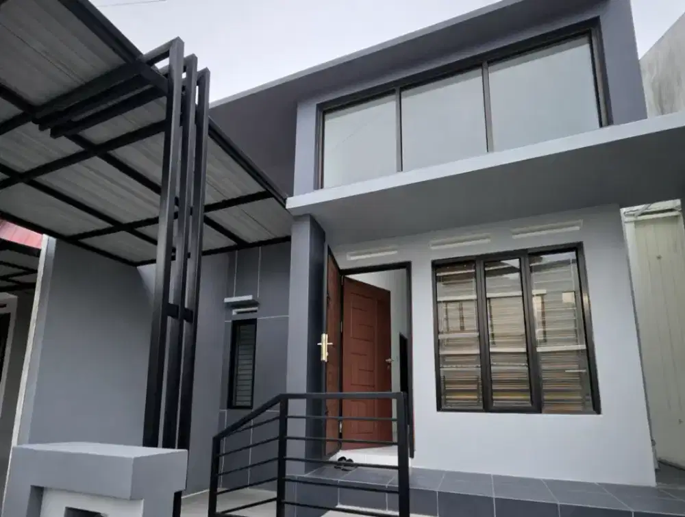 Rumah Modern dlm Komplek, SHM, Bebas Banjir, Dekat Mall & Kampus unri