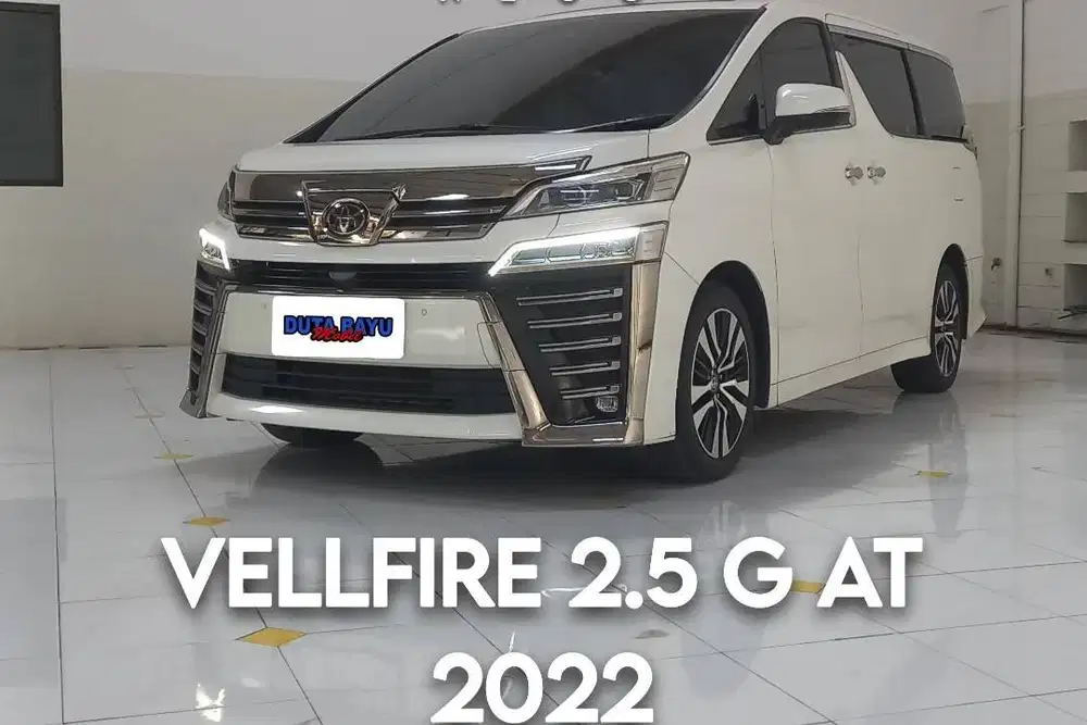 Toyota Vellfire 2.5 G AT 2022