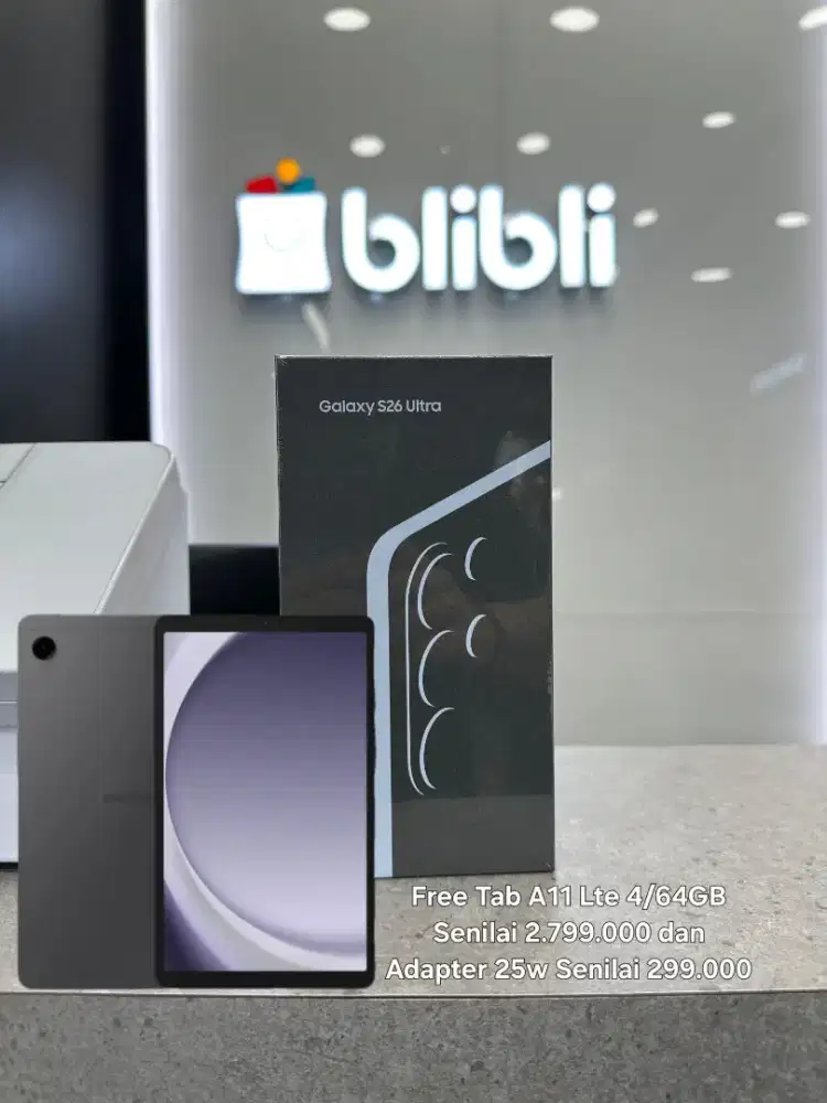 NEW SAMSUNG GALAXY S26 ULTRA FREE TAB A11 LTE DAN ADAPTER 25W