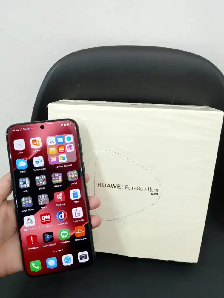 Huawei pura 80 ultra 16/512 Fulset ori garansi panjang