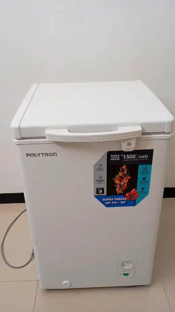 Freezer box polytron 100 liter murah