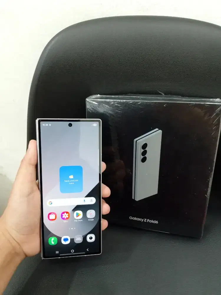 Samsung Z Fold 6 12/512 Fulset ori resmi sein no minus