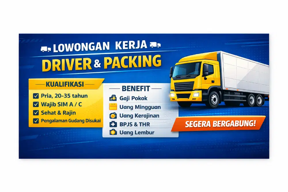 Lowongan Pekerjaan Driver