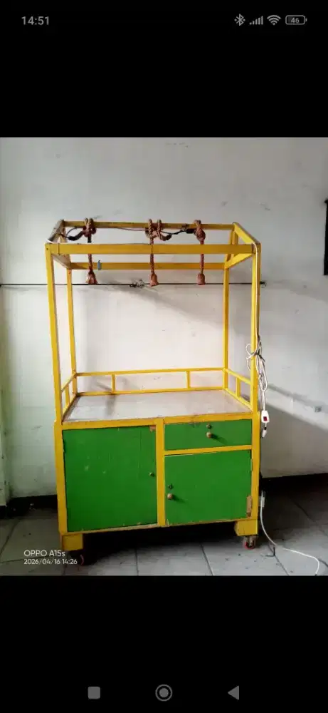 Gerobak dagang usaha