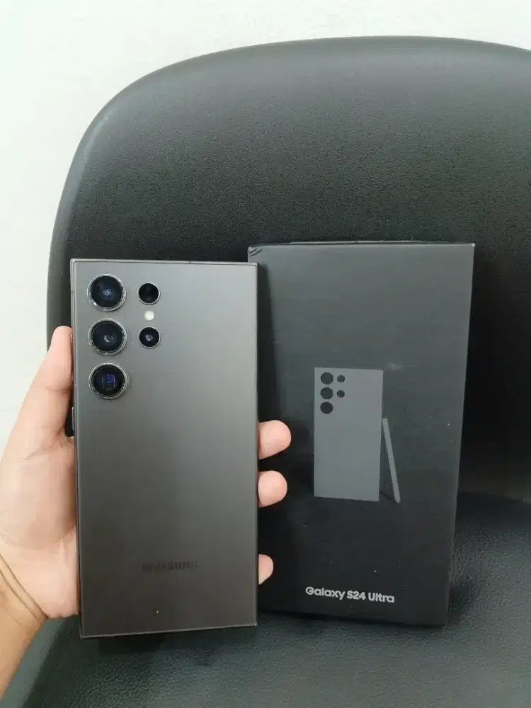 Samsung S24 Ultra 12/512 Fulset ori resmi sein no minus mulus