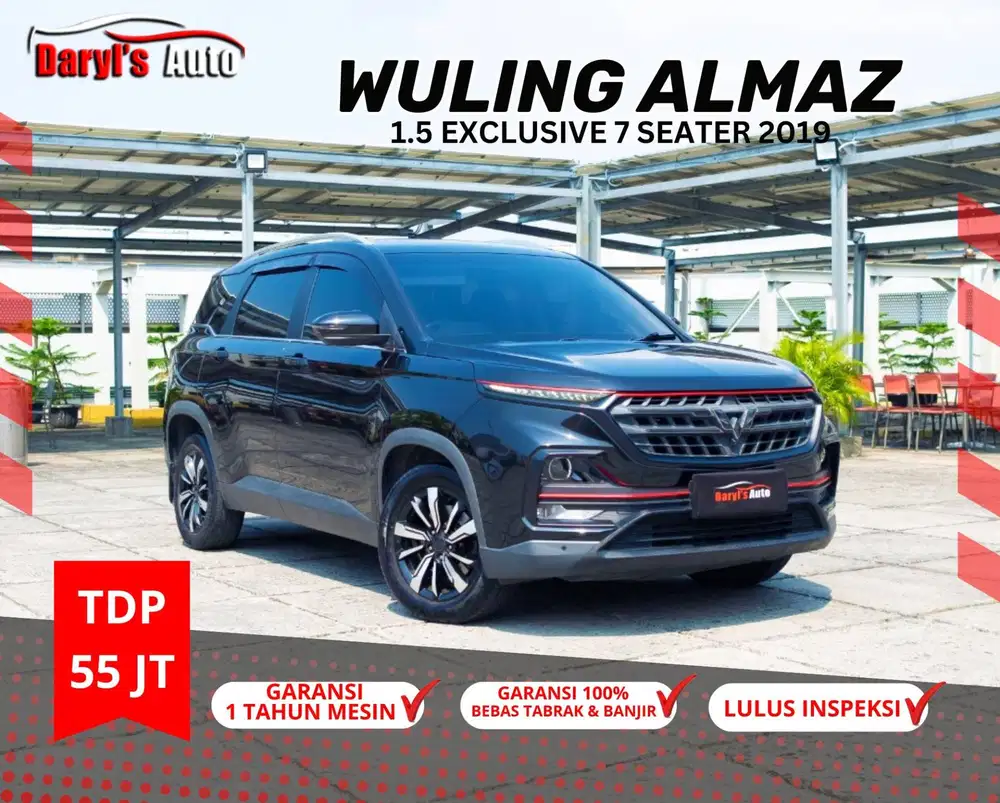 2019 Wuling Almaz 7 Seater Luxury  Panoramic Sunroof Tdp 55jt