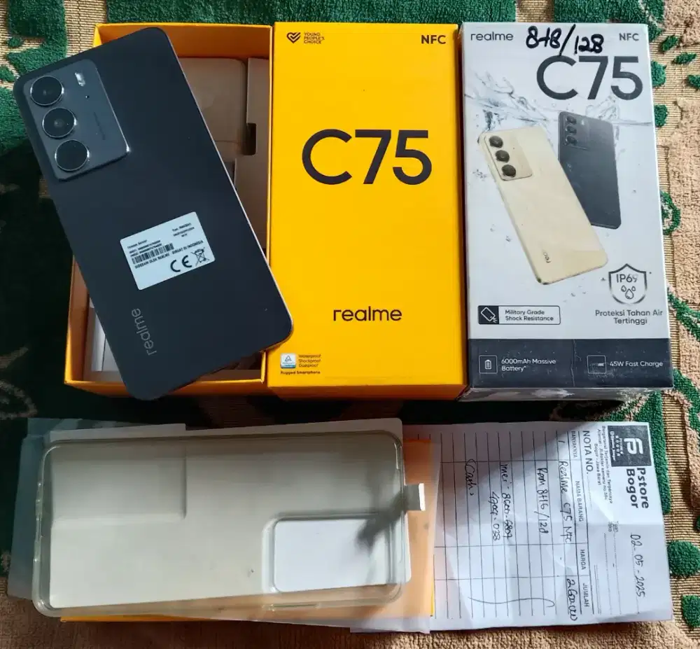 REALME C75 NFC RAM 8+8/128