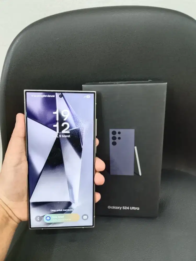 Samsung S24 Ultra 12/512 Fulset ori resmi sein no minus
