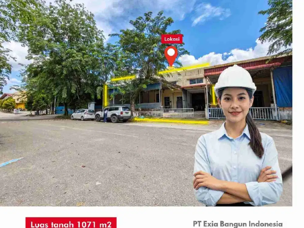 dijual Gudang 990 M2 kawasan industri Executive harga Terbaik di bawah pasaran