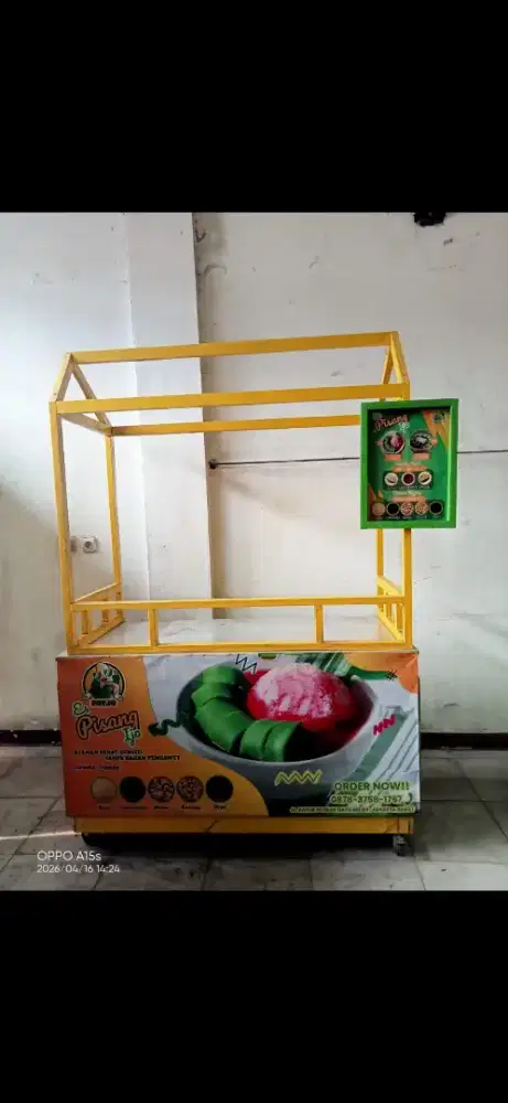 Gerobak dagang usaha