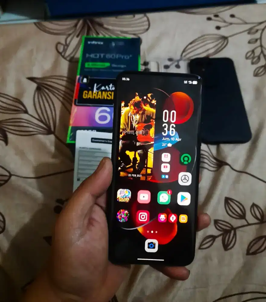 Jual Infinix hot 60 Pro+(8/128gb)
