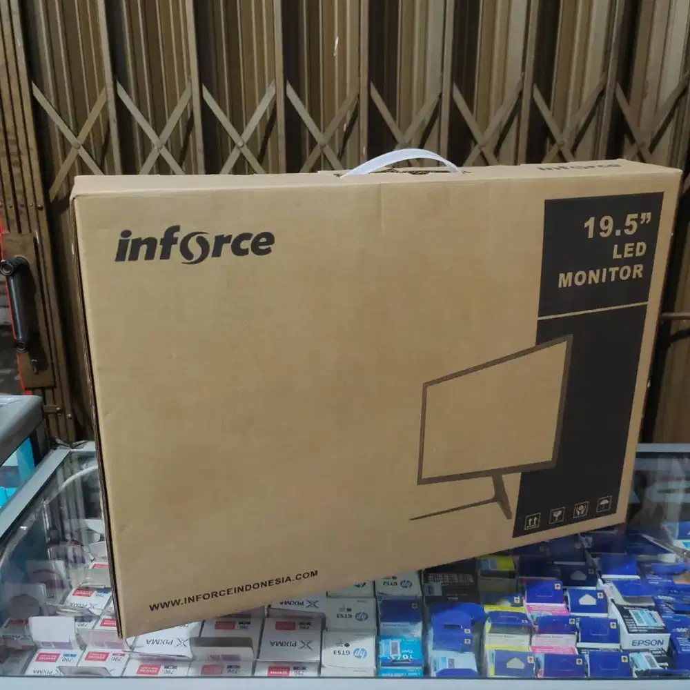 LED MONITOR INFORCE 19,5 INCH BARU GARANSI RESMI  Kondisi : BARU GARAN