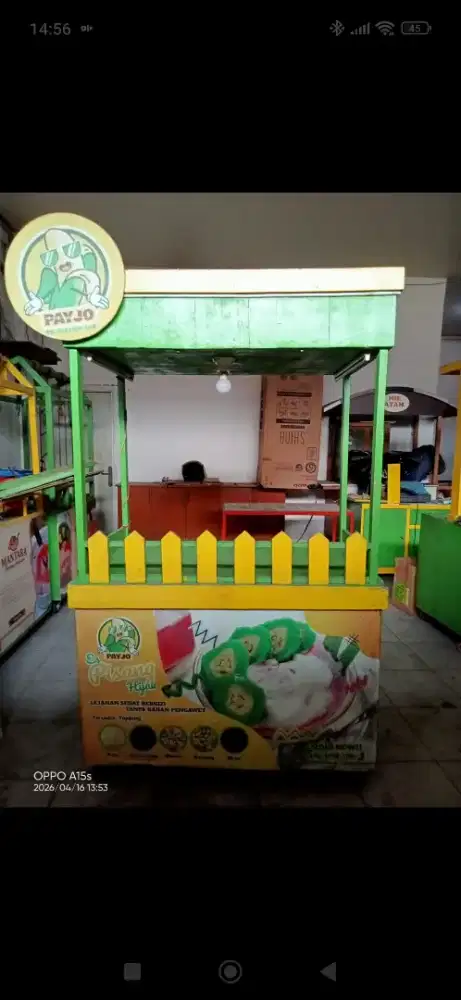 Gerobak dagang usaha