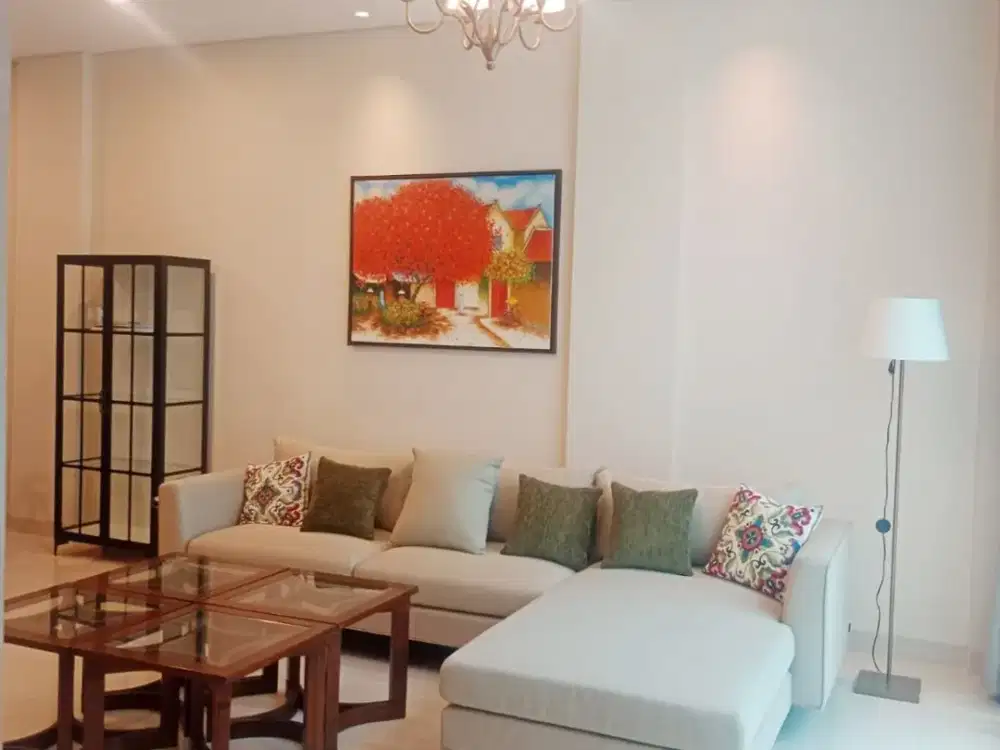 Cozy Townhouse with Nice Greenies and River Side View at Pondok Indah Townhouse