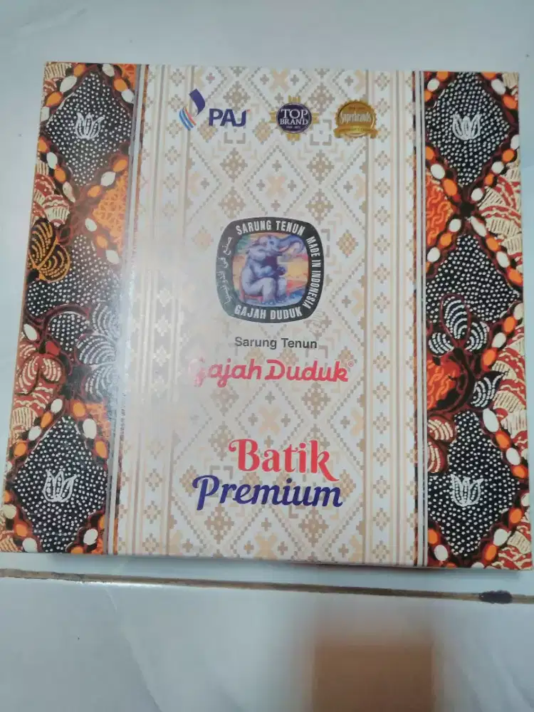 Sarung sarong dewasa Gajah Duduk seri Batik Premium