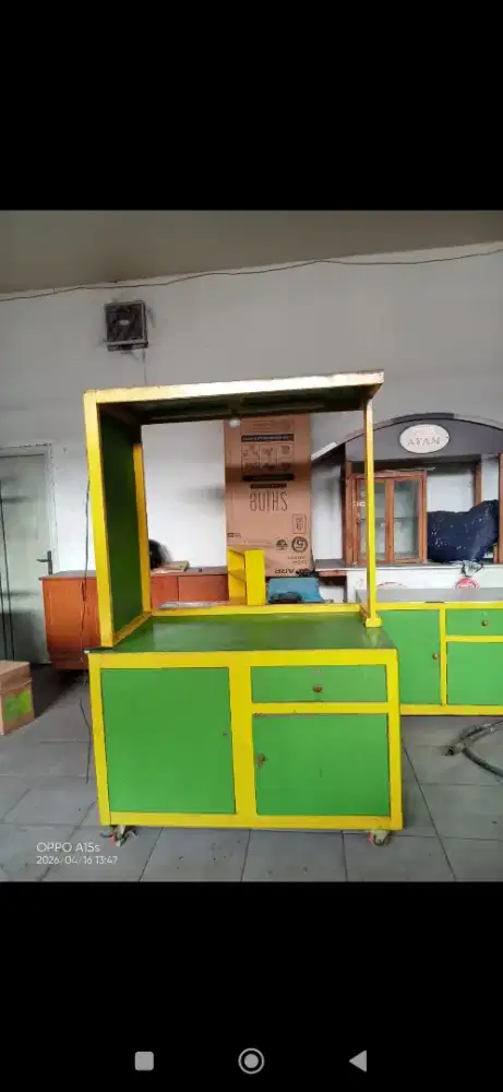 Gerobak dagang usaha