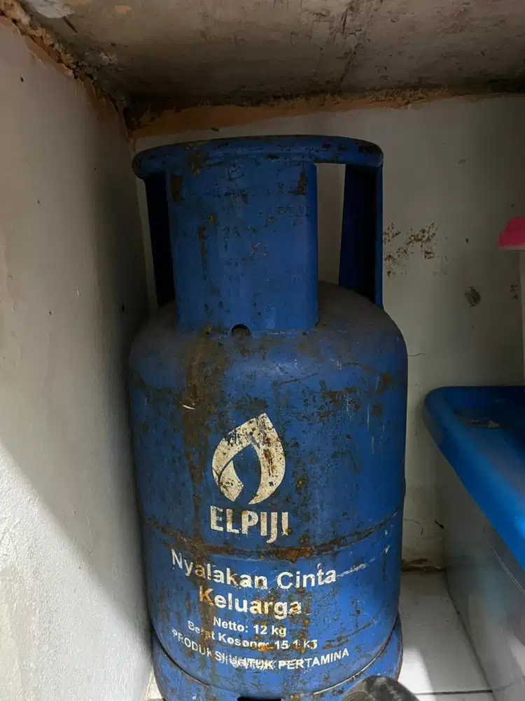 Gas biru 12kg kosong