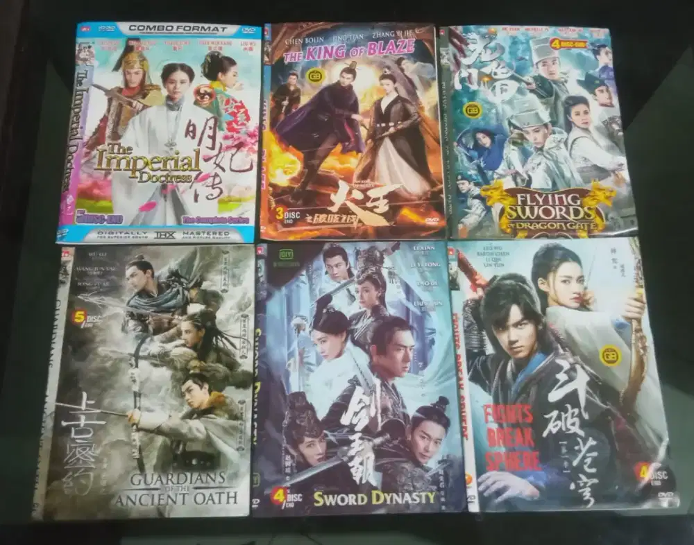 DVD SERIAL FILM MANDARIN (CHINA)