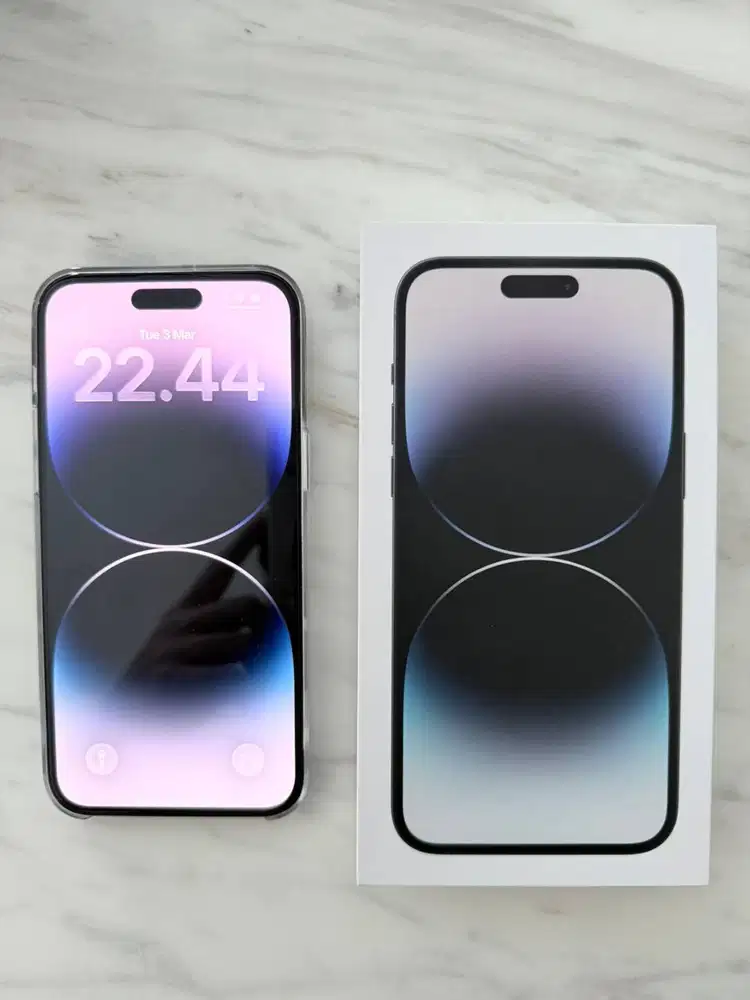 iPhone 14 Pro Max 128GB Space Black Ex iBox Fullset Original