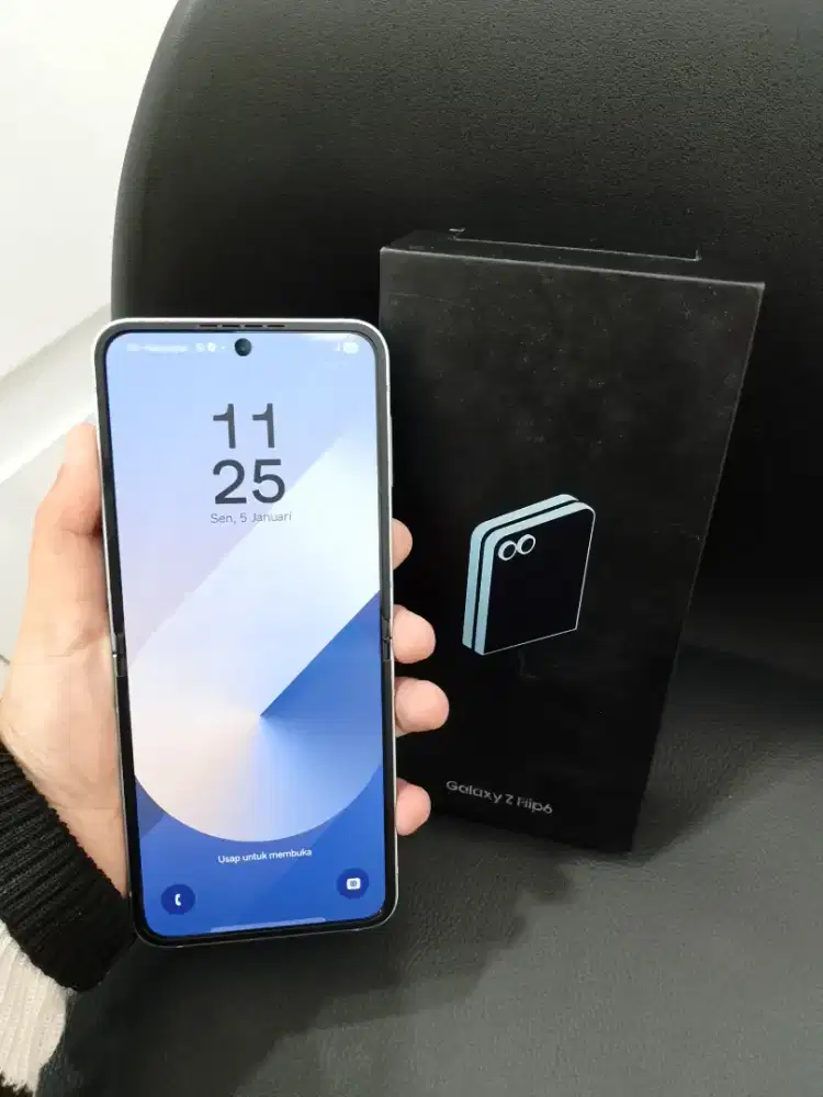 Samsung Z Flip 6 12/256 Fulset ori resmi sein no minus