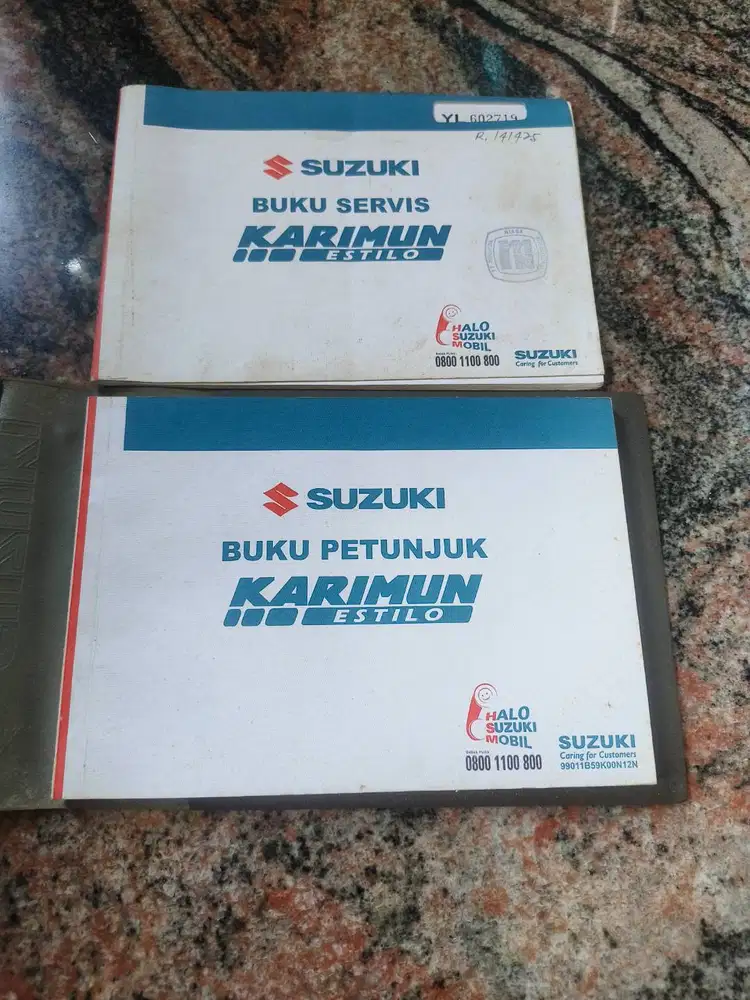 buku petunjuk suzuki karimun estilo 2007