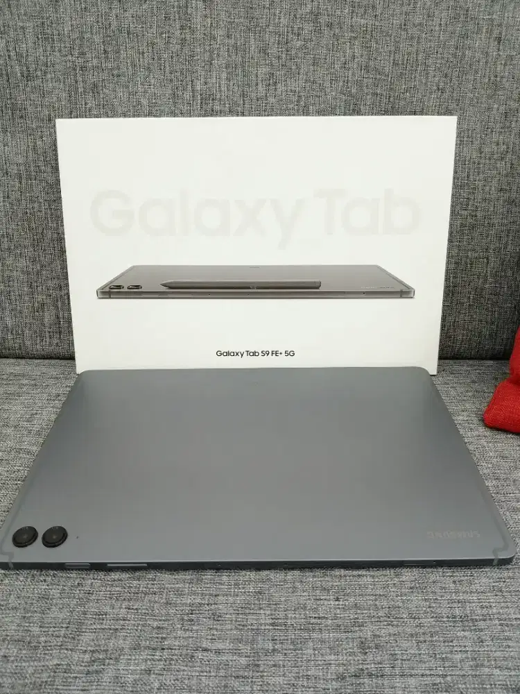 Samsug tab S9 FE PLUS 5G 12/256 Fulset ori resmi sein no minus mulus