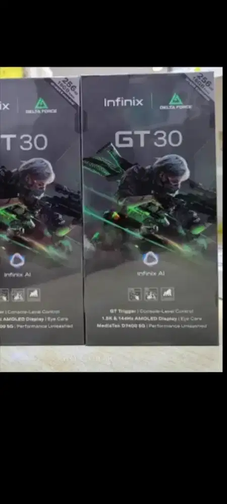 Infinix GT 30 5G 8/256 pro garansi resmi