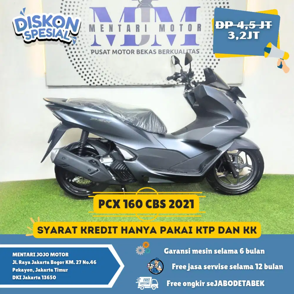 PCX 160 CBS 2021 GAS REMOTE LENGKAP 2!! MENTARI JOJO MOTOR