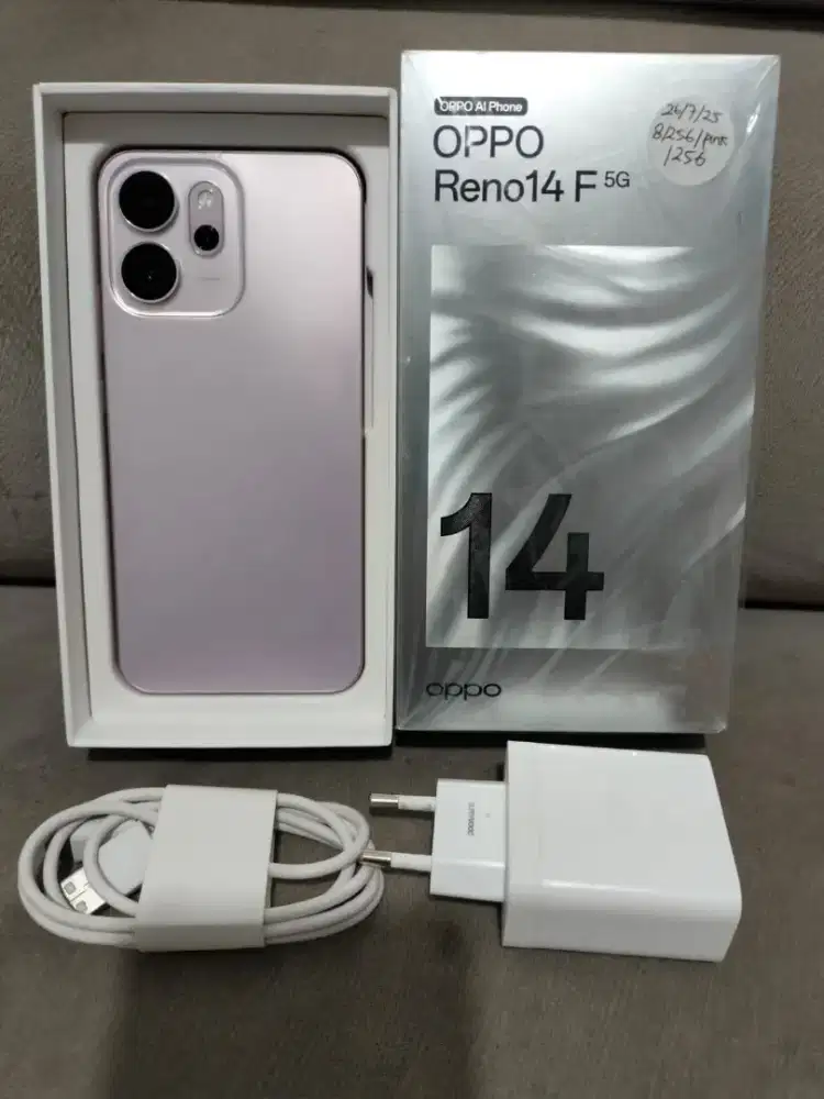 Oppo reno 14f 8/256