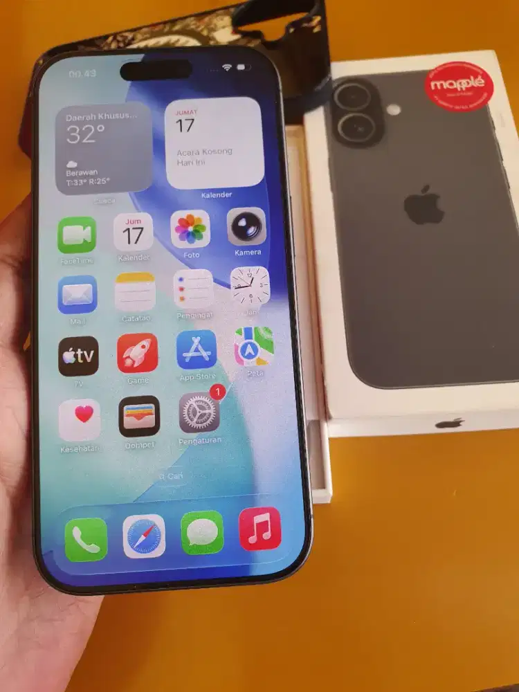 Iphone 17 black 256 gb ibox