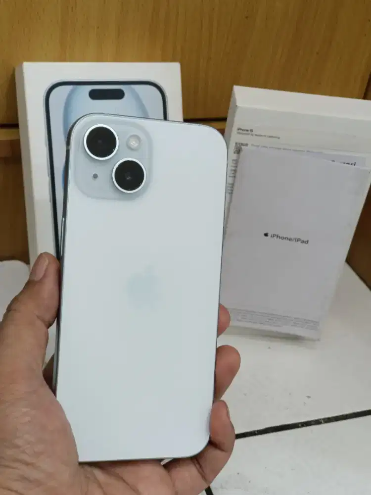Iphone 15 128 giga blue iBox garansi on