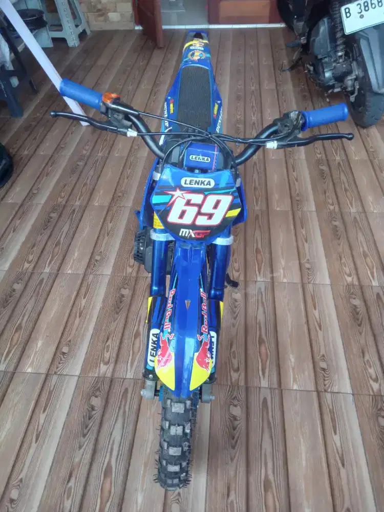 Motor sport anak 2 tak idup tarik