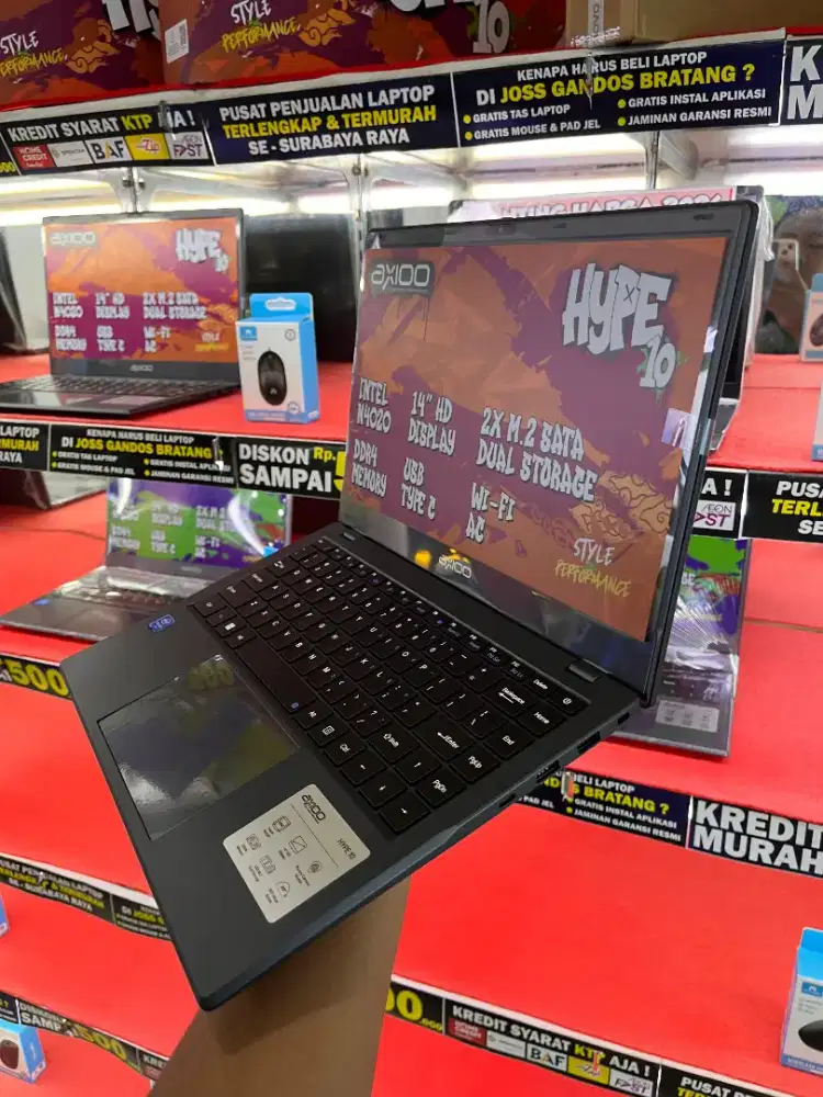 PROMO LAPTOP MURAH AXIOO HYPE RAM8GB SSD256GB | KREDIT DP 0 COD FREE