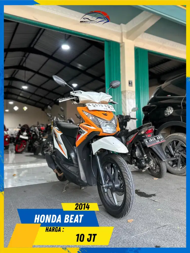 HONDA BEAT 2014 MANTAP GASS MASZEHH HIKMAH MOTOR KEPUH MALANG