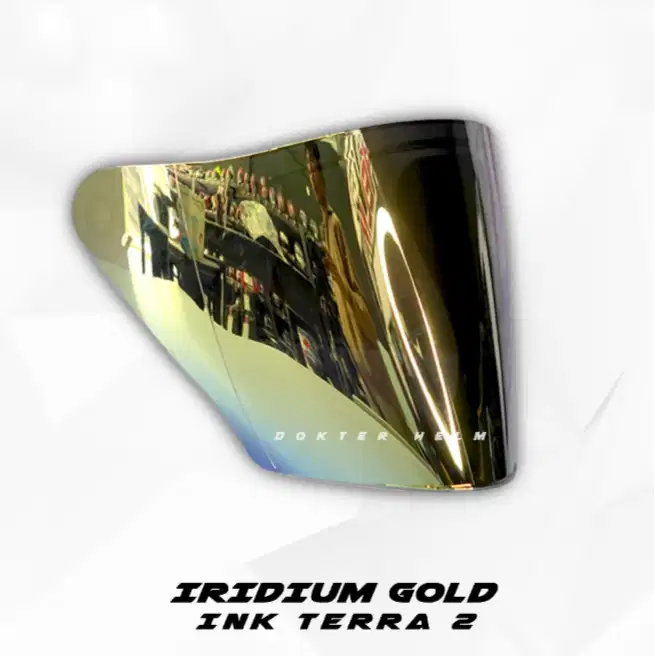 INK Terra 2 - Visor iridium gold