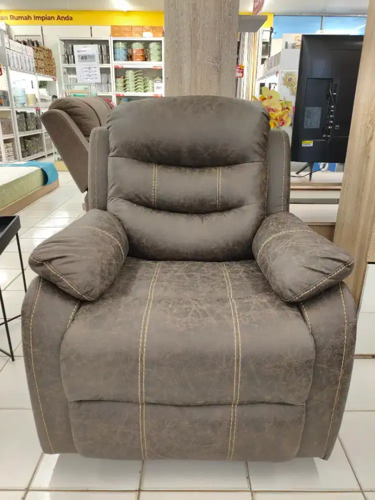 SOFA RECLINER - Bahan kulit