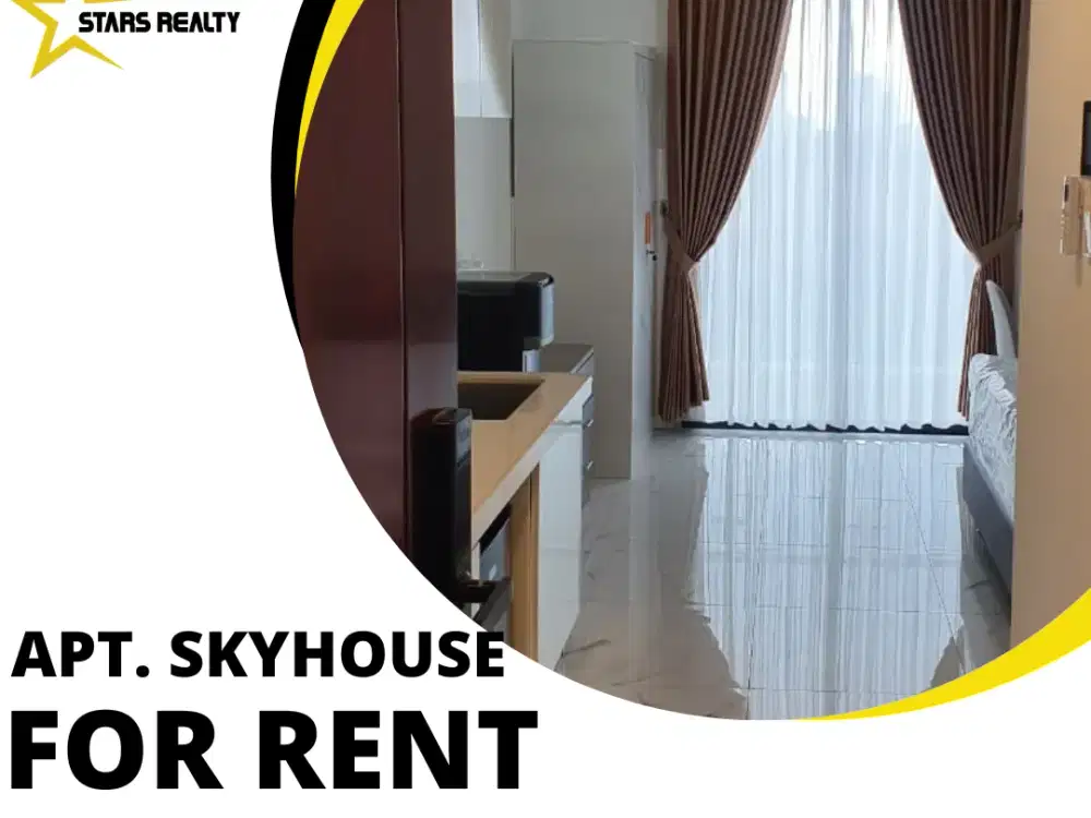 Disewakan Apartemen Sky House BSD City Studio Full Furnish