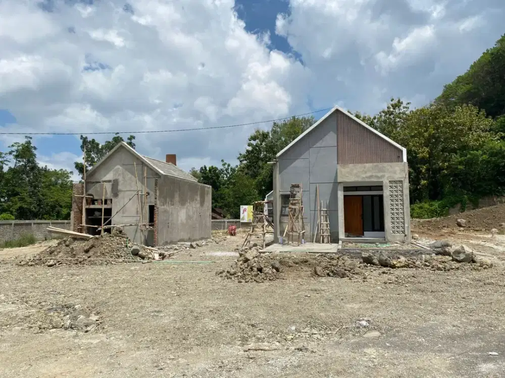 Memanjakan Mata !! Rumah Scandinavian Bantul View Alam