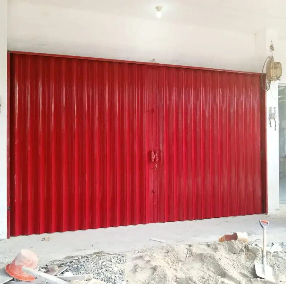 Rolling door dan pintu aluminium kaca