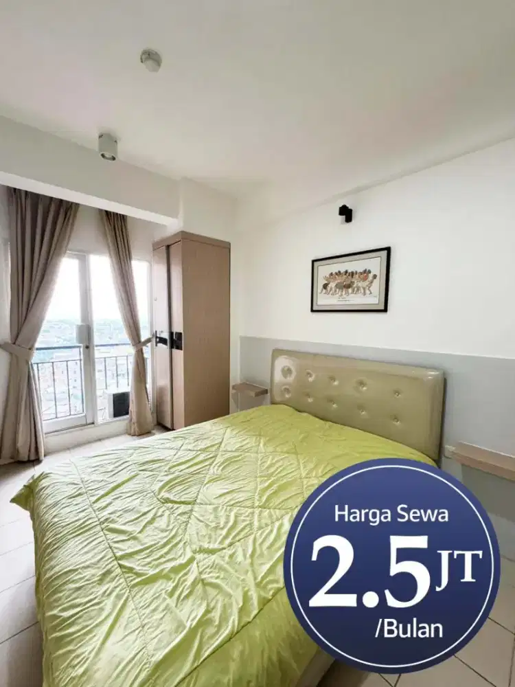 Disewakan Apartemen Puri Park View Bayar Per 3 Bulan