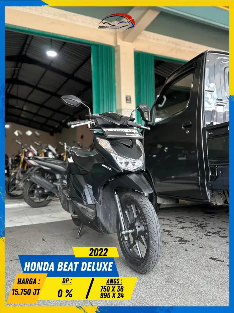 HONDA BEAT DELUXE 2022 MONGGO NEGO LURR HIKMAH MOTOR KEPUH MALANG