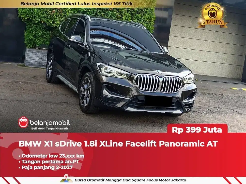 [ LOW KM 23RB ] BMW X1 X 1 sDrive 1.8i XLine Facelift AT 2020/2021