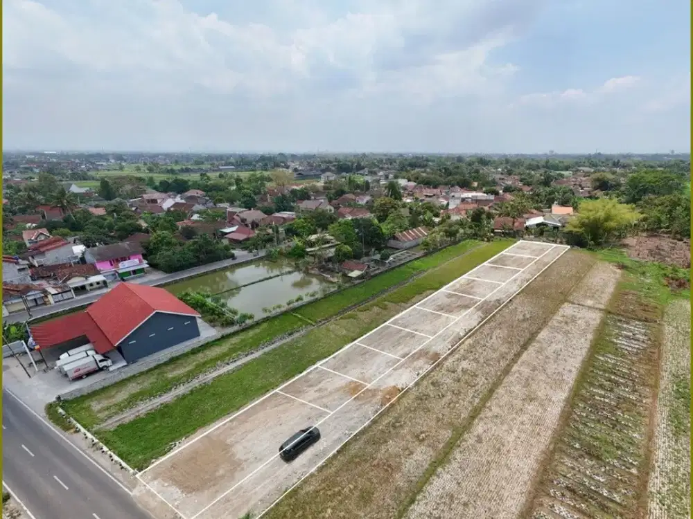 Luas 113 M², SHM Siap AJB. Tanah Godean Tepi Aspal