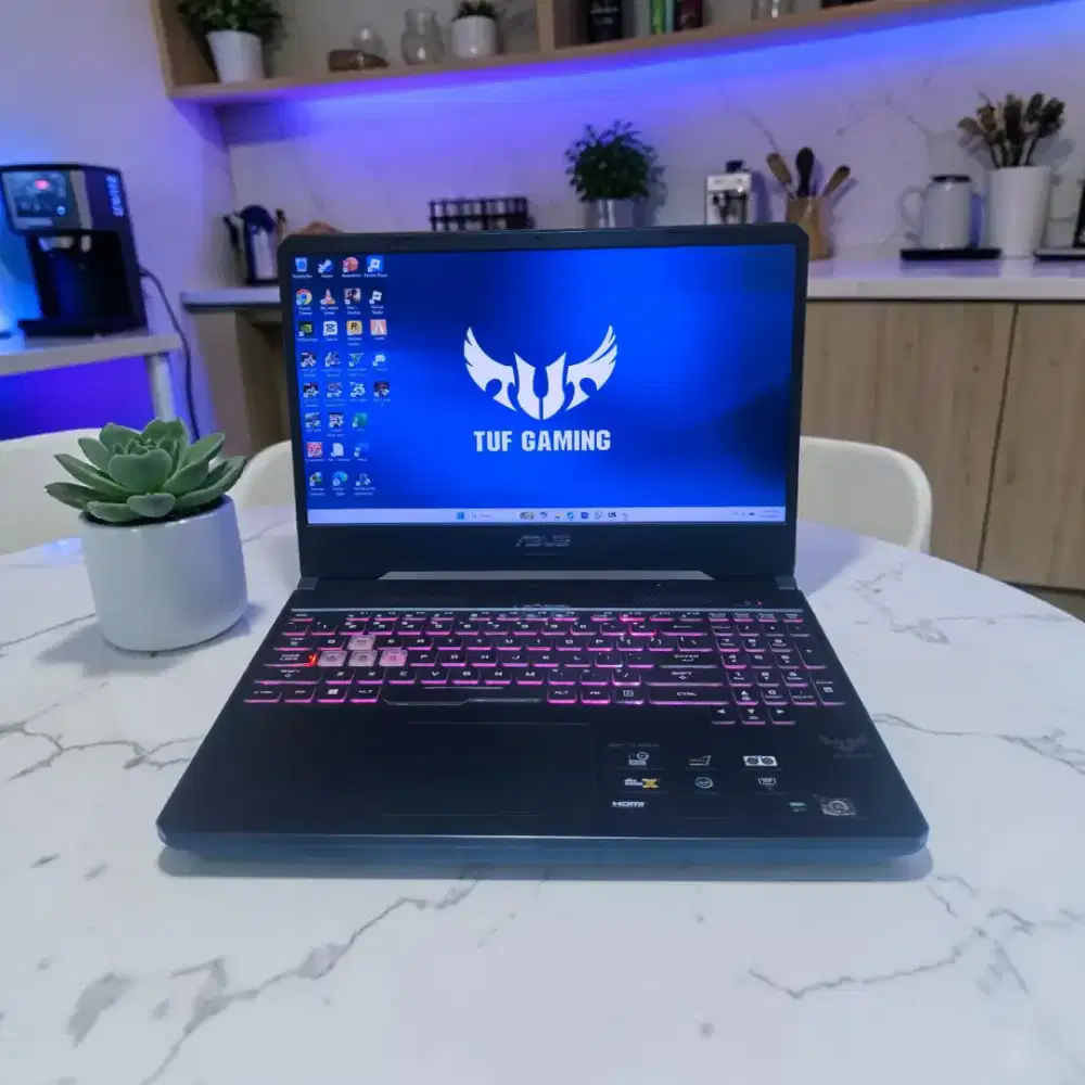 Asus TUF Gaming & Design FX505DT Ryzen VGA Nvidia GTX Siap Gaming