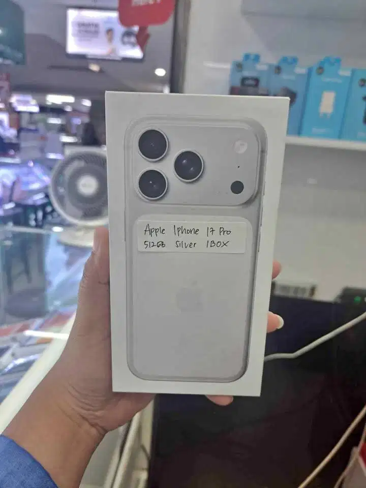 IPhone 17 Pro 512GB Silver New Segel Box Garansi IBOX