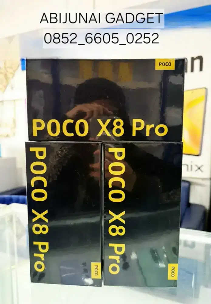 POCO X8 PRO 5G 8/512GB NEW SEGEL PABRIK - Bisa Tukar Tambah