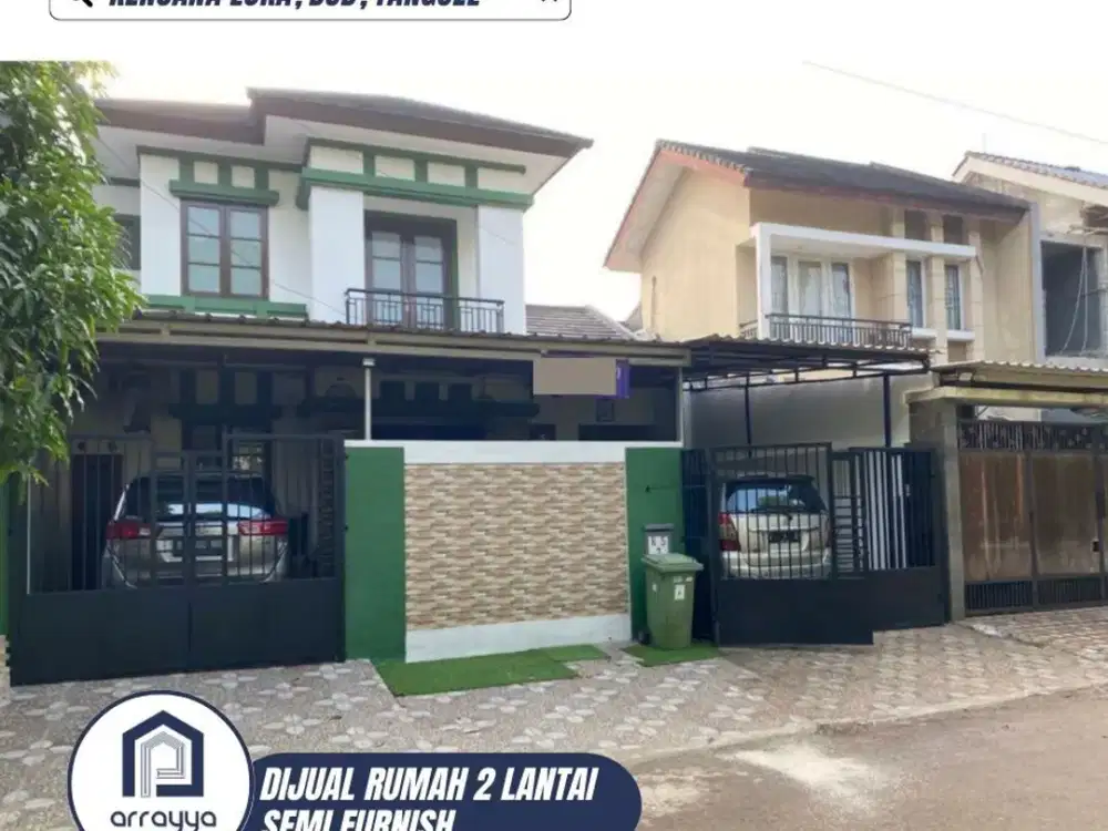 RUMAH SIAP HUNI 2 LANTAI DI KENCANA LOKA BSD 'ARB58'